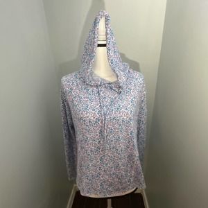 FOR The Republic Light Heathered Baby Blue SUPER SOFT Hoodie.